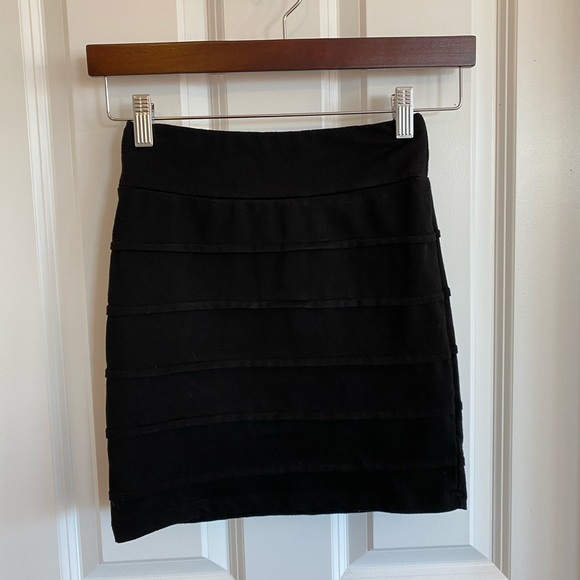 Garage Skirts Garage Black Mini Skirt Poshmark